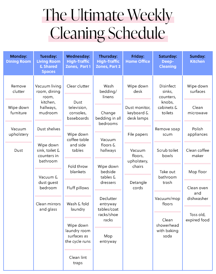 What Is A Normal Cleaning Schedule?