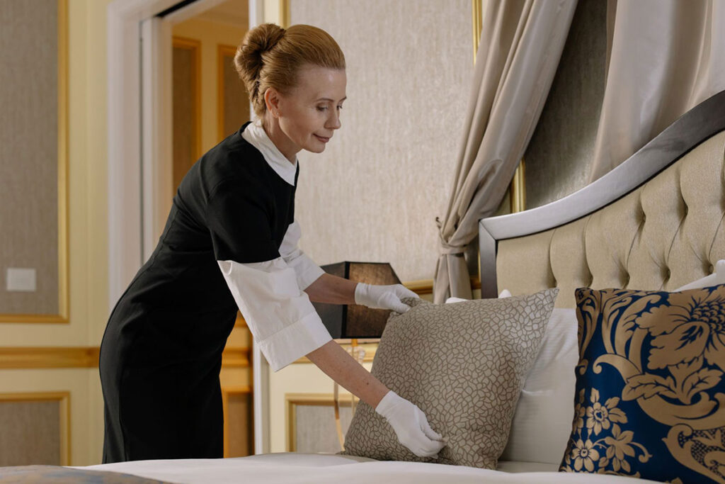 Can You Stay In The Room While Housekeeping?
