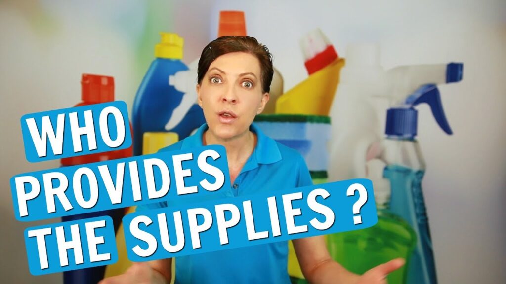 Should Cleaning Ladies Bring Their Own Supplies?
