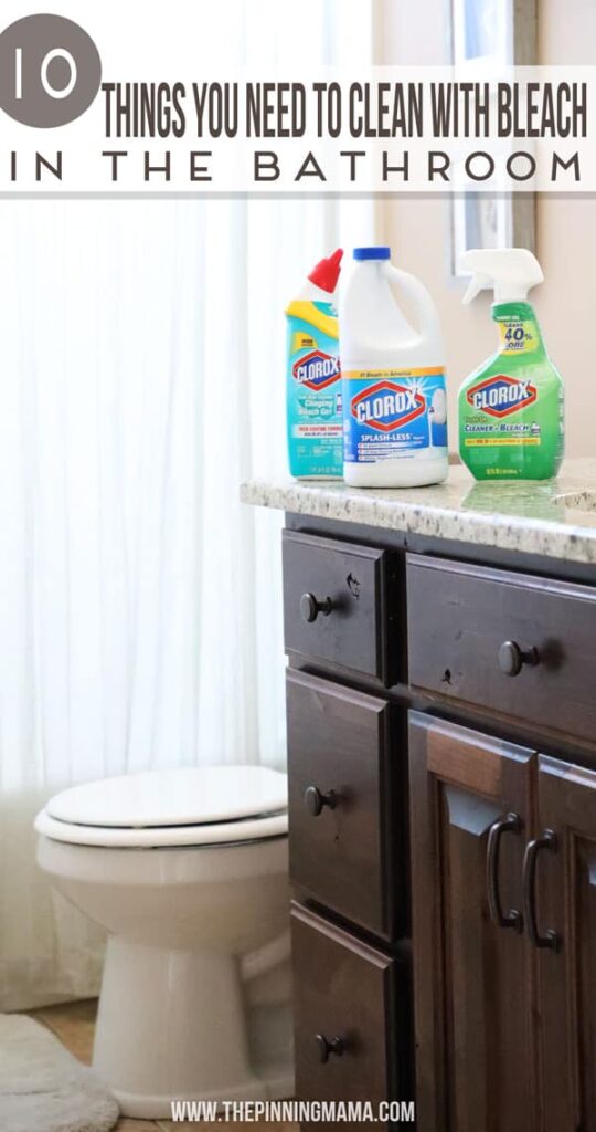 Should You Use Bleach To Clean Your Bathroom?