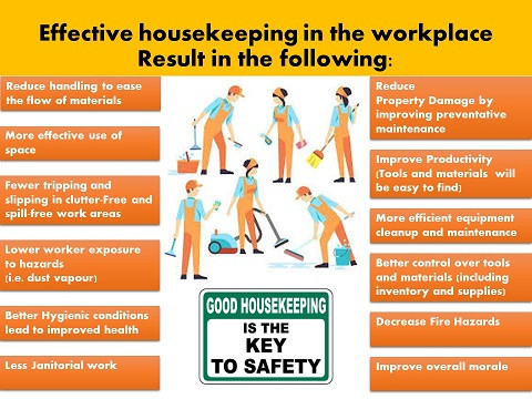 What Are The 5 Good Housekeeping Rules?