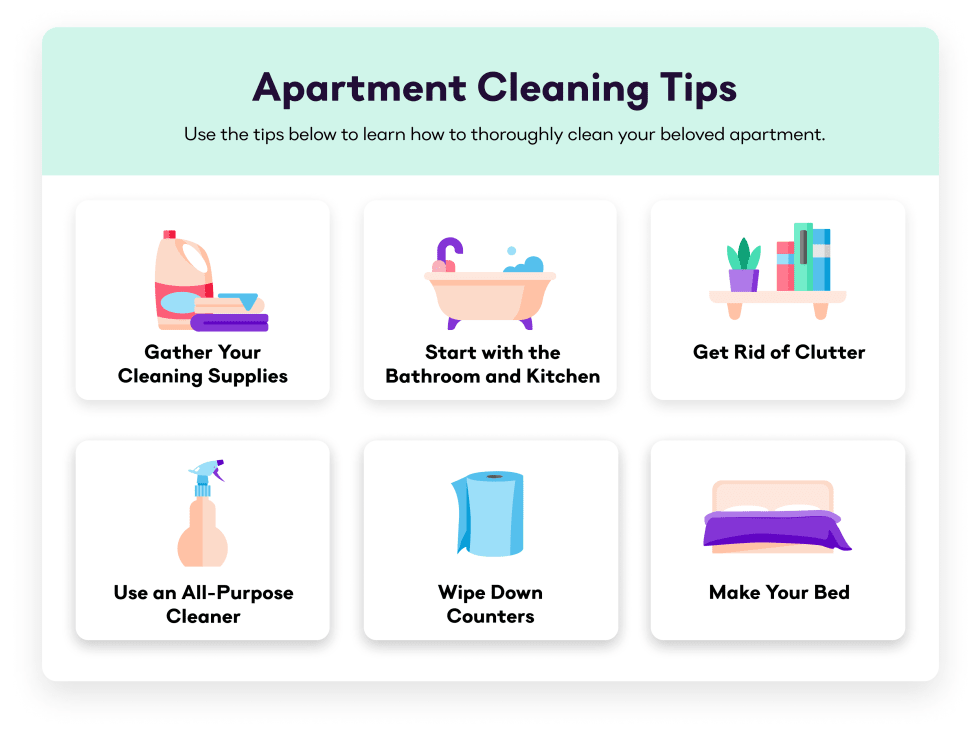 Where Do I Start When Cleaning My Apartment?